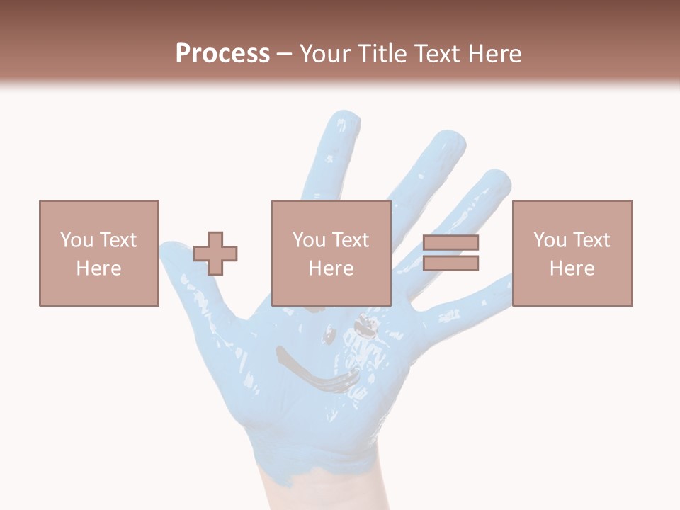 Kinderhand Kreativ Colour PowerPoint Template