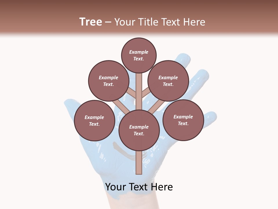 Kinderhand Kreativ Colour PowerPoint Template