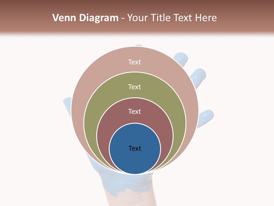 Kinderhand Kreativ Colour PowerPoint Template