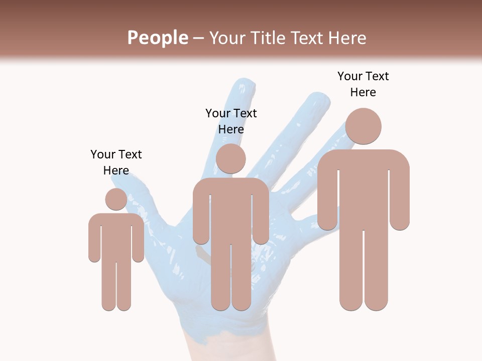 Kinderhand Kreativ Colour PowerPoint Template