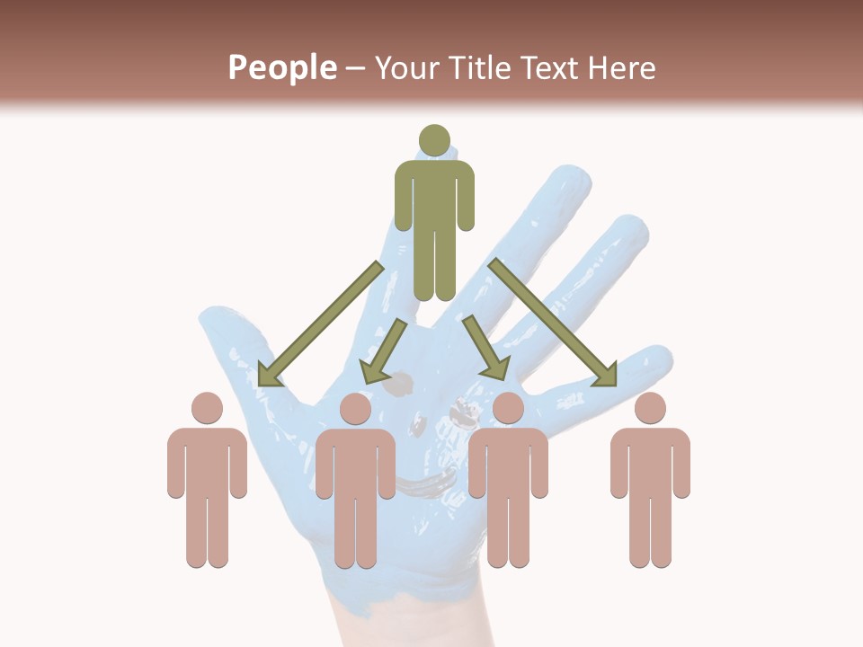 Kinderhand Kreativ Colour PowerPoint Template