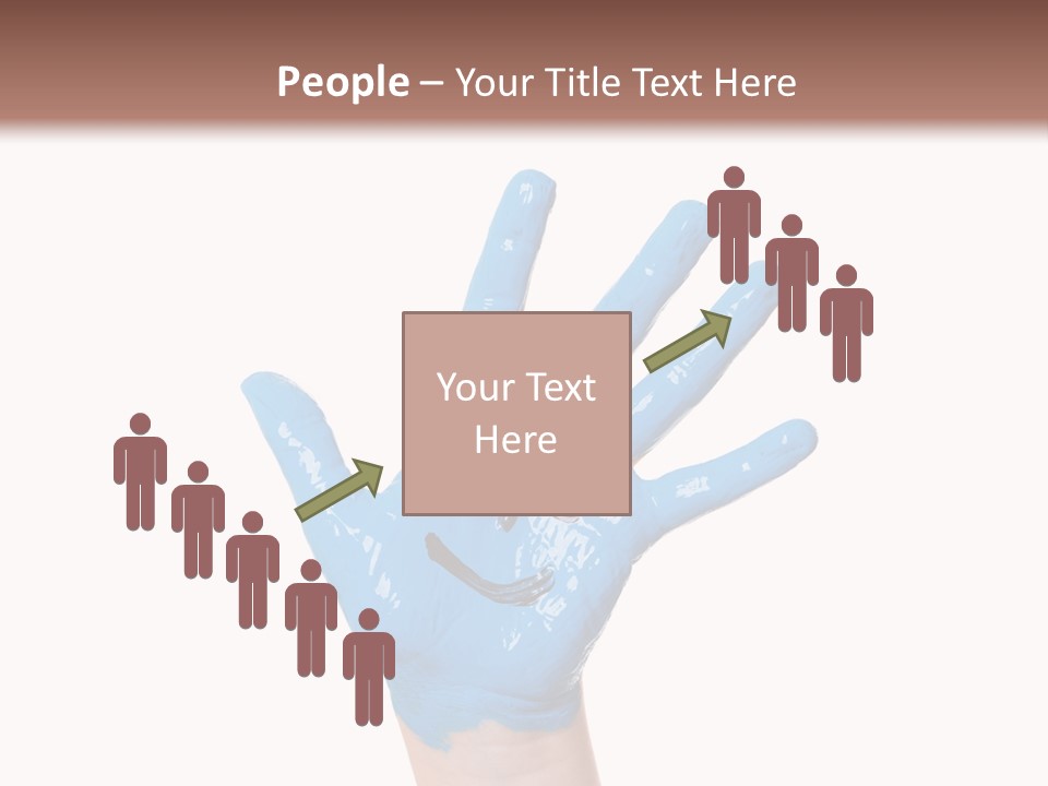 Kinderhand Kreativ Colour PowerPoint Template