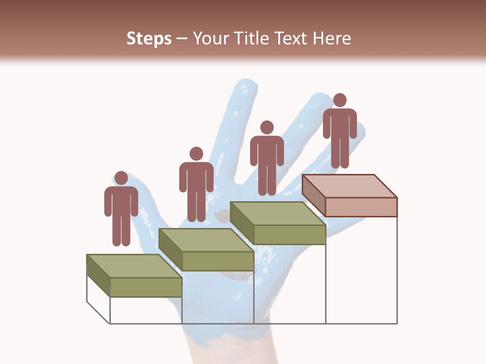 Kinderhand Kreativ Colour PowerPoint Template