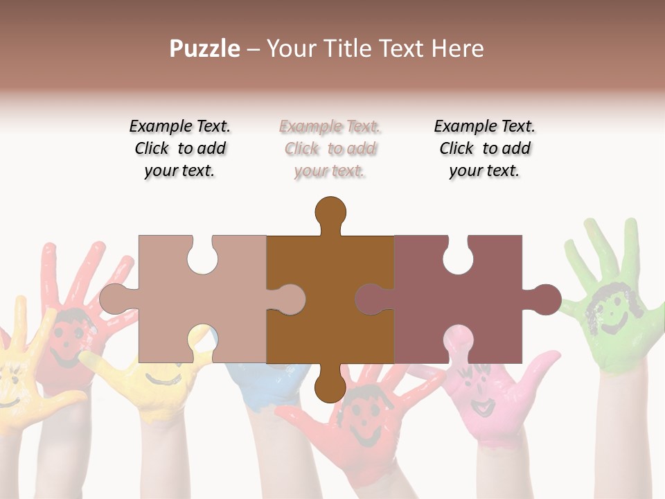 Kind Freisteller Kleinkind PowerPoint Template