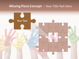 Kind Freisteller Kleinkind PowerPoint Template