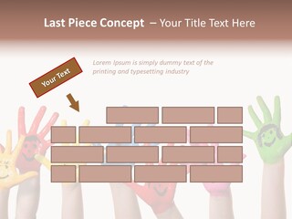 Kind Freisteller Kleinkind PowerPoint Template