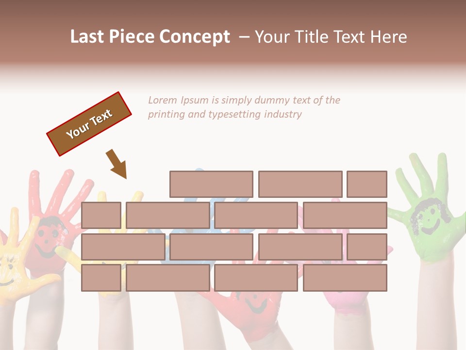 Kind Freisteller Kleinkind PowerPoint Template