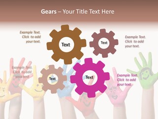 Kind Freisteller Kleinkind PowerPoint Template