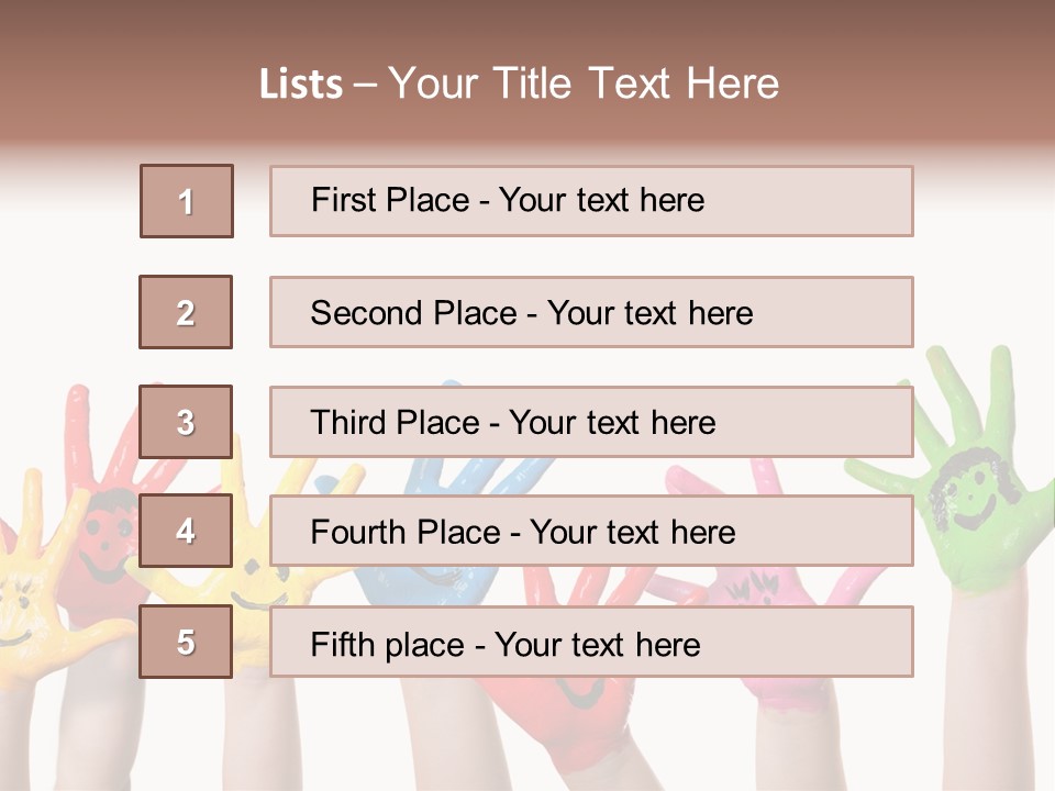 Kind Freisteller Kleinkind PowerPoint Template