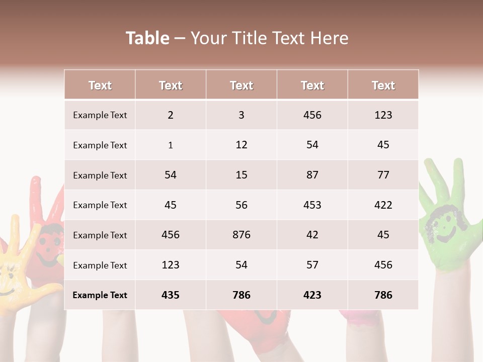 Kind Freisteller Kleinkind PowerPoint Template