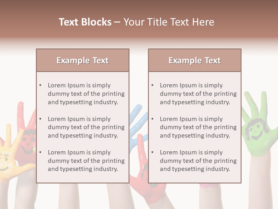 Kind Freisteller Kleinkind PowerPoint Template