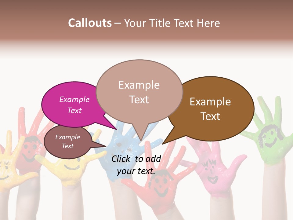 Kind Freisteller Kleinkind PowerPoint Template