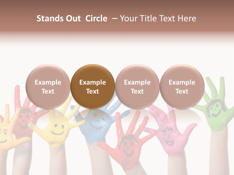 Kind Freisteller Kleinkind PowerPoint Template