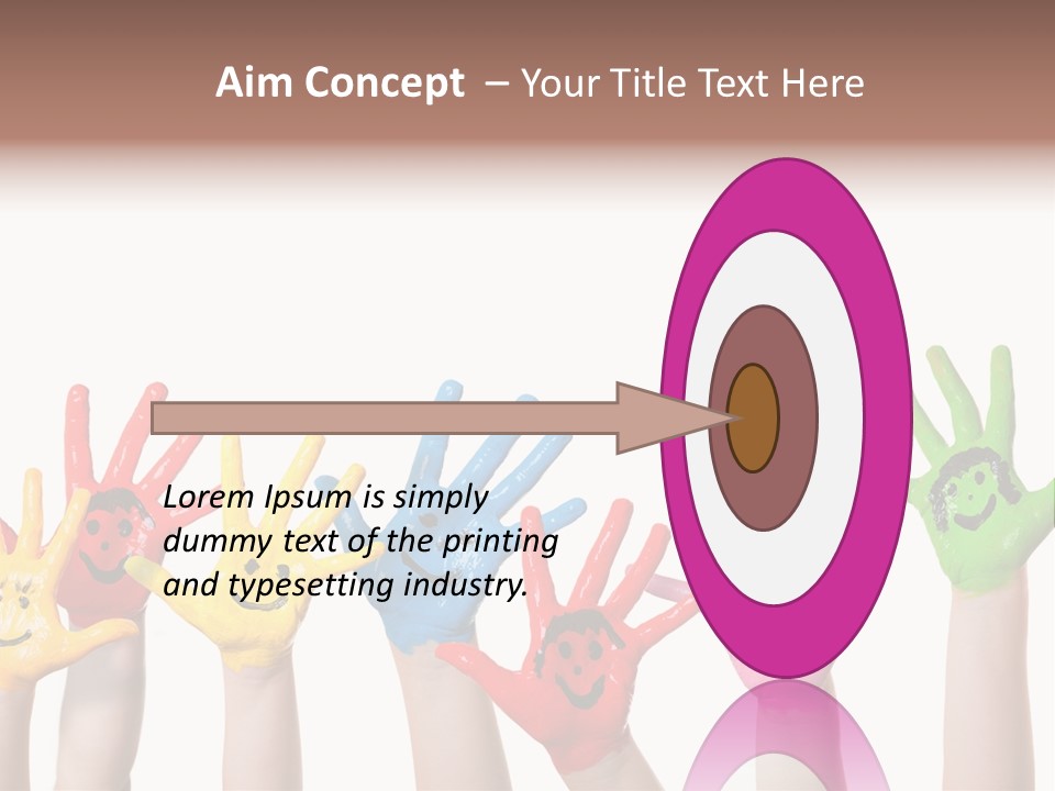 Kind Freisteller Kleinkind PowerPoint Template