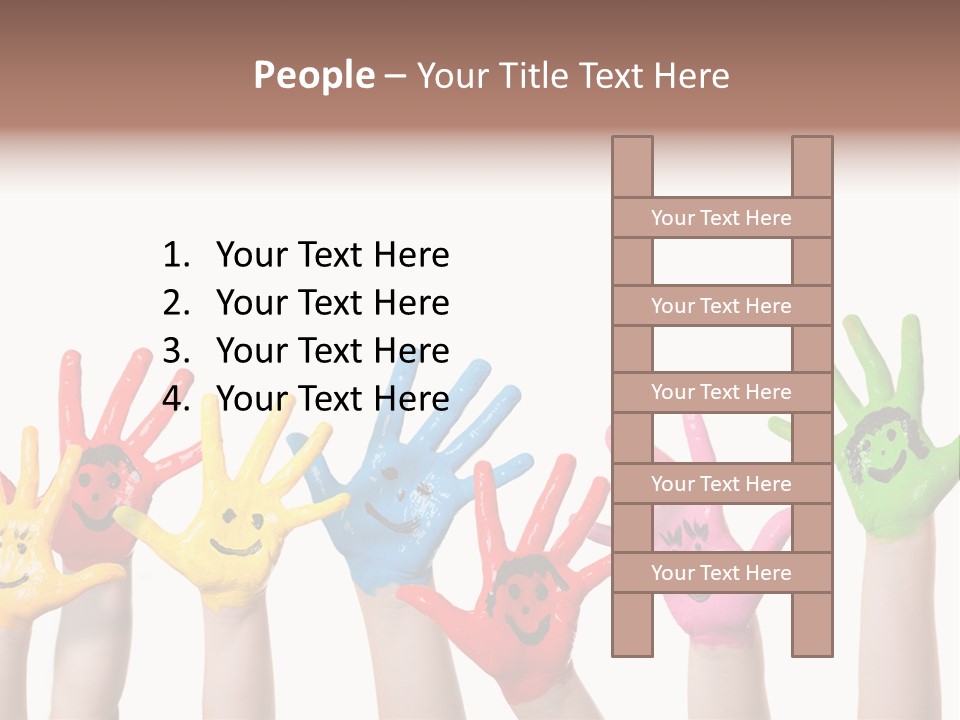 Kind Freisteller Kleinkind PowerPoint Template