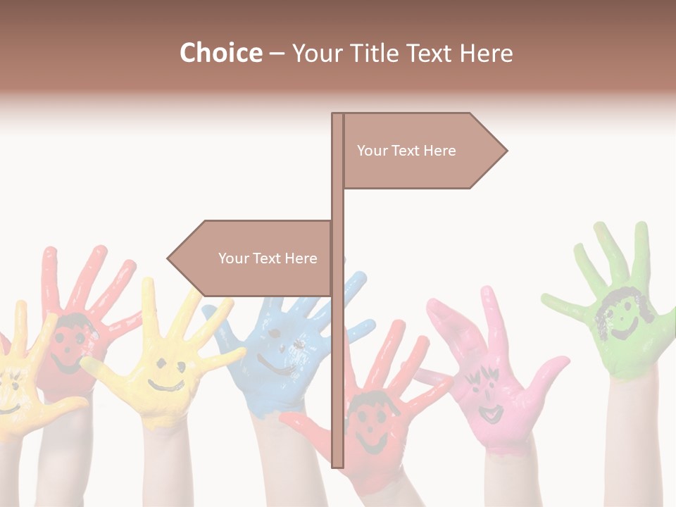 Kind Freisteller Kleinkind PowerPoint Template