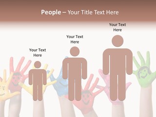 Kind Freisteller Kleinkind PowerPoint Template