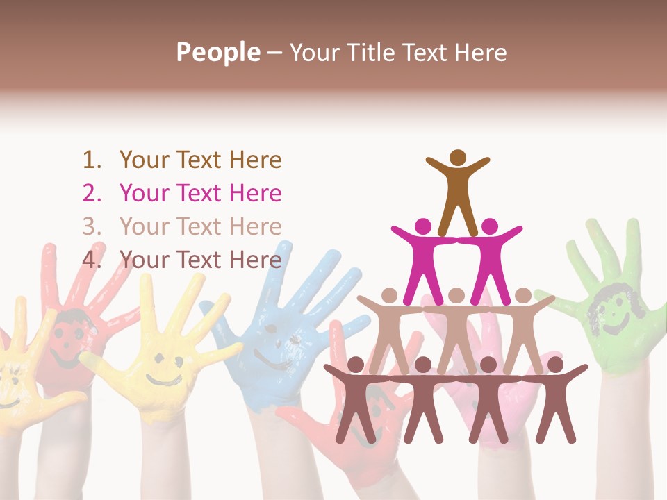 Kind Freisteller Kleinkind PowerPoint Template