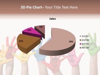 Kind Freisteller Kleinkind PowerPoint Template