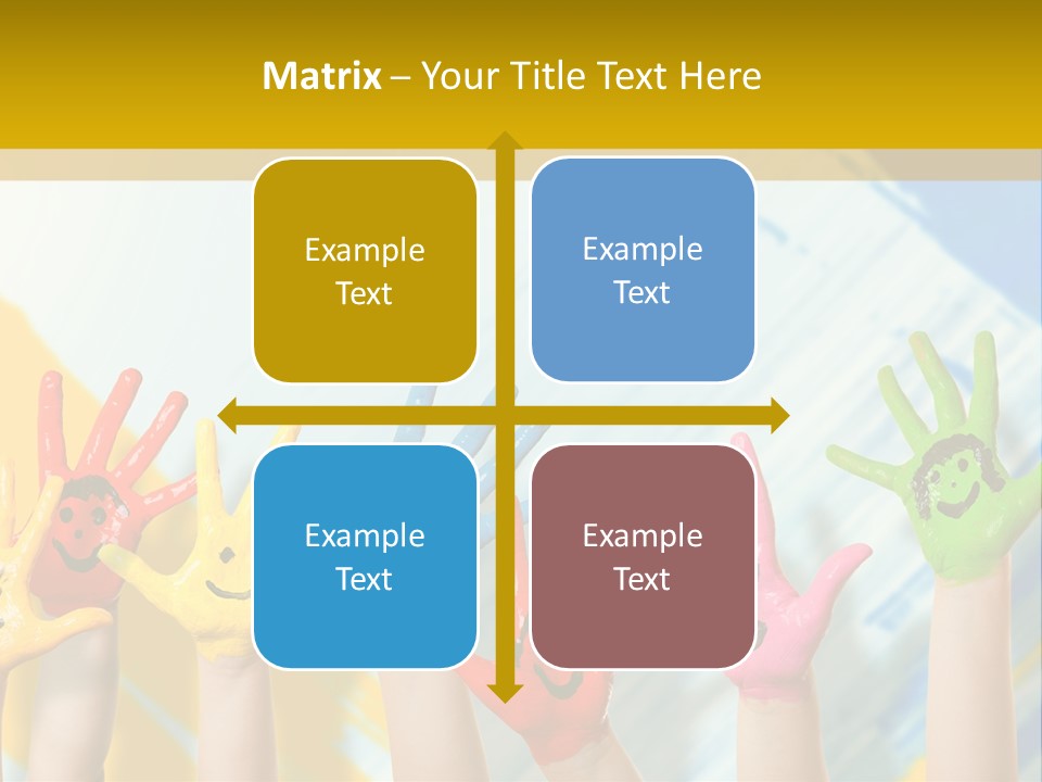 Rot Spiel Kind PowerPoint Template