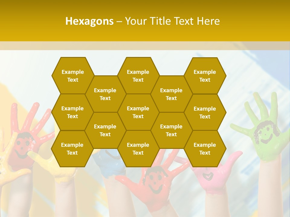 Rot Spiel Kind PowerPoint Template