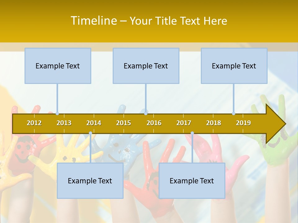 Rot Spiel Kind PowerPoint Template