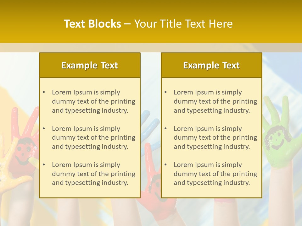 Rot Spiel Kind PowerPoint Template