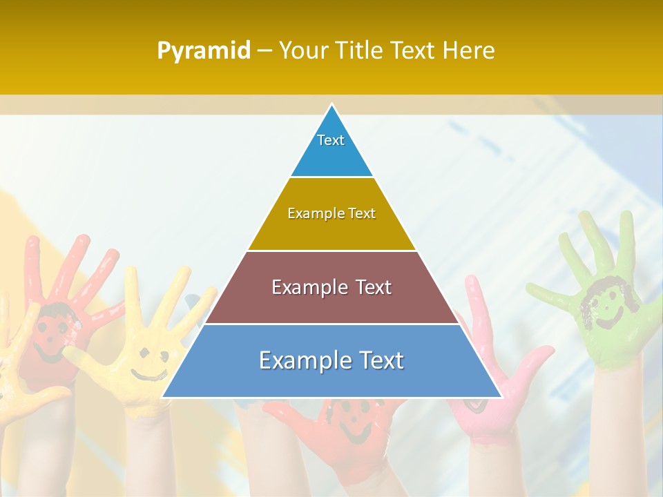 Rot Spiel Kind PowerPoint Template