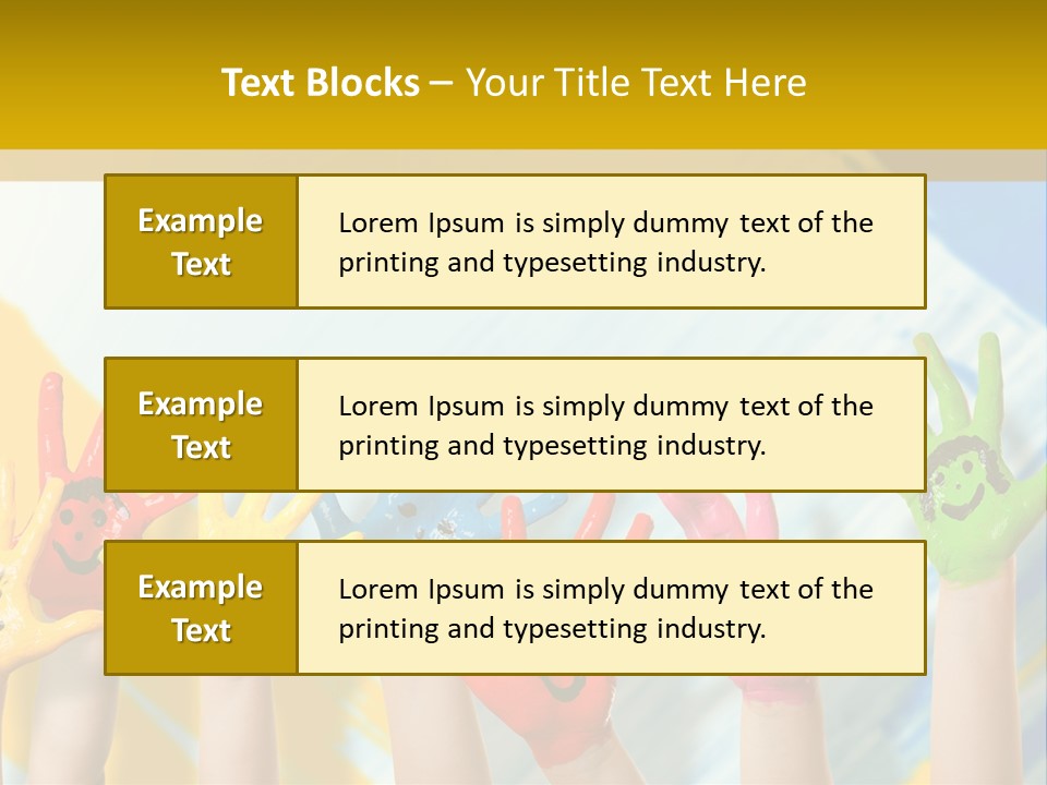 Rot Spiel Kind PowerPoint Template