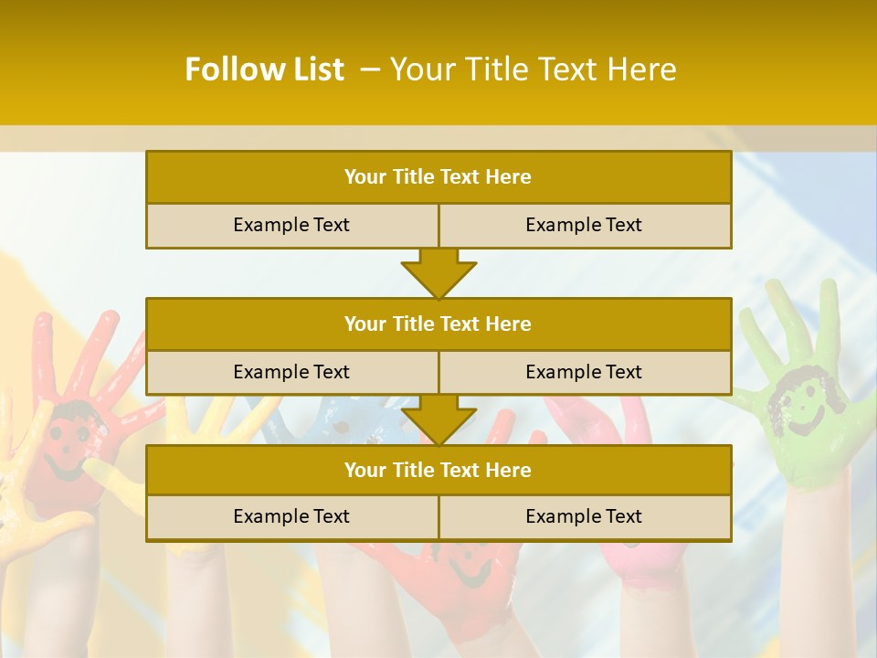 Rot Spiel Kind PowerPoint Template