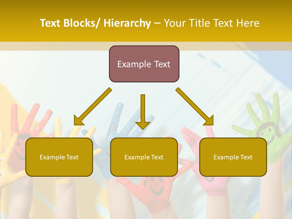 Rot Spiel Kind PowerPoint Template
