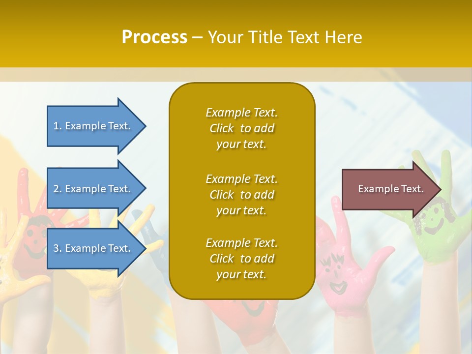 Rot Spiel Kind PowerPoint Template