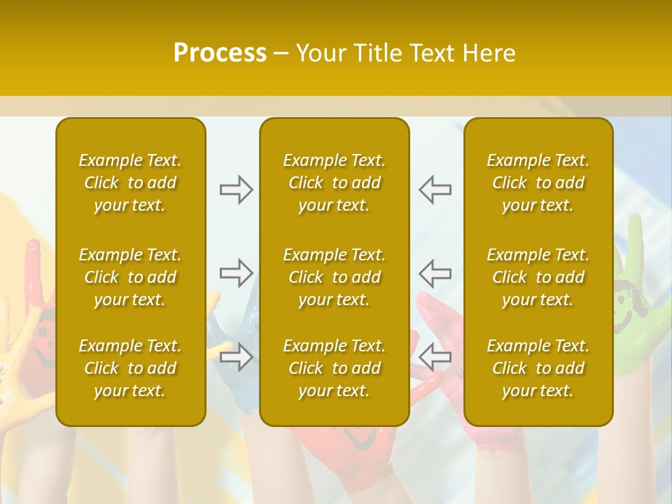 Rot Spiel Kind PowerPoint Template