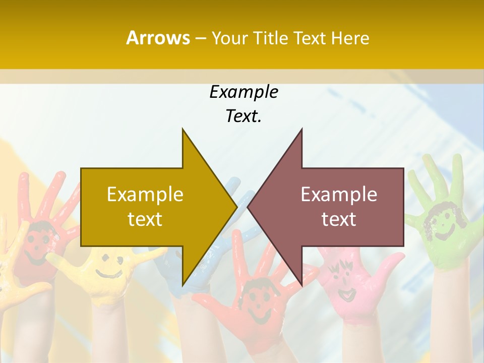 Rot Spiel Kind PowerPoint Template