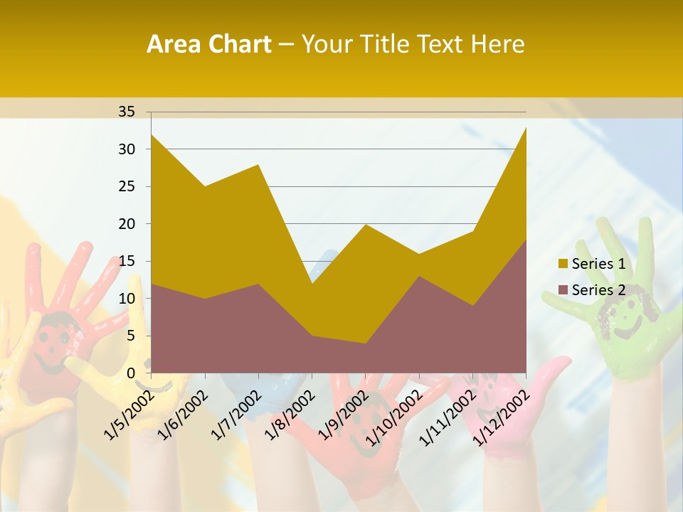 Rot Spiel Kind PowerPoint Template