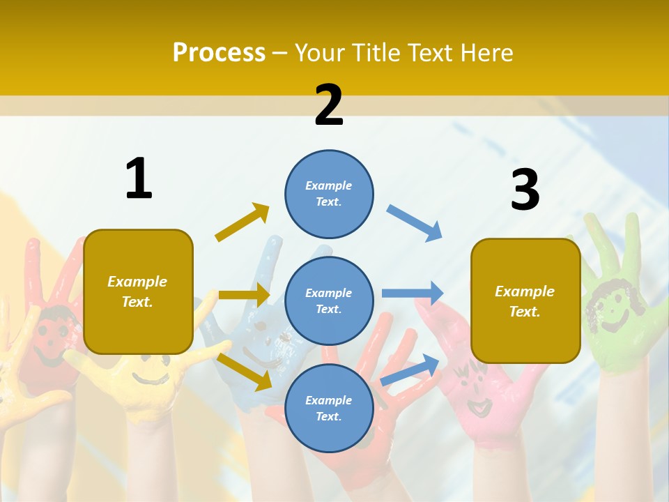 Rot Spiel Kind PowerPoint Template