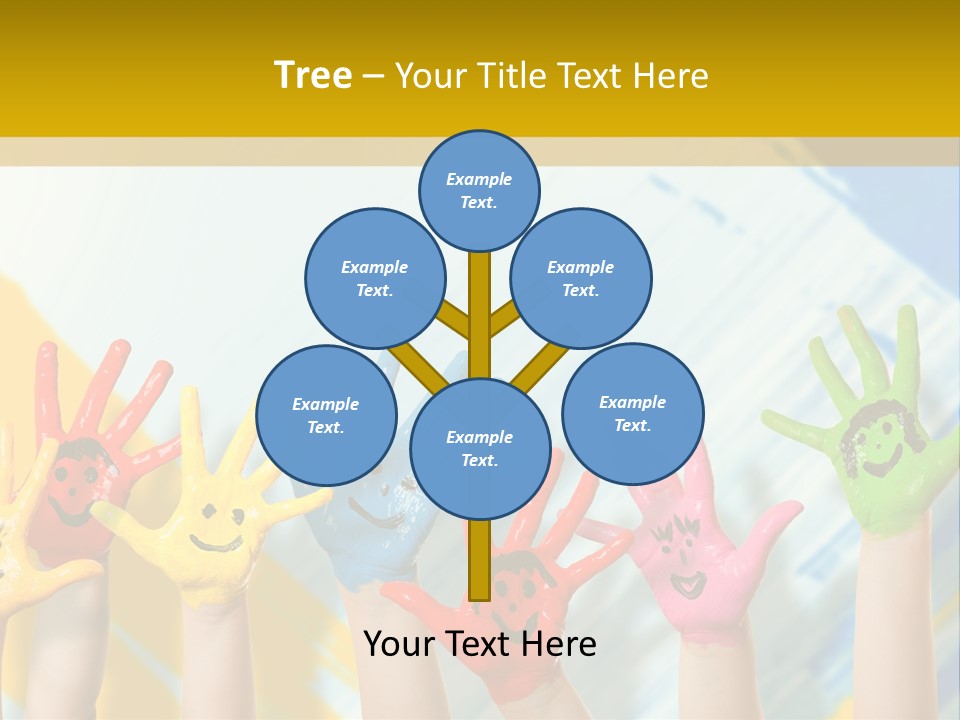 Rot Spiel Kind PowerPoint Template