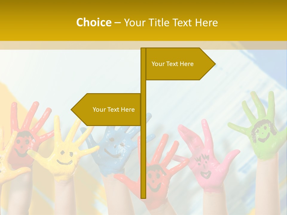 Rot Spiel Kind PowerPoint Template