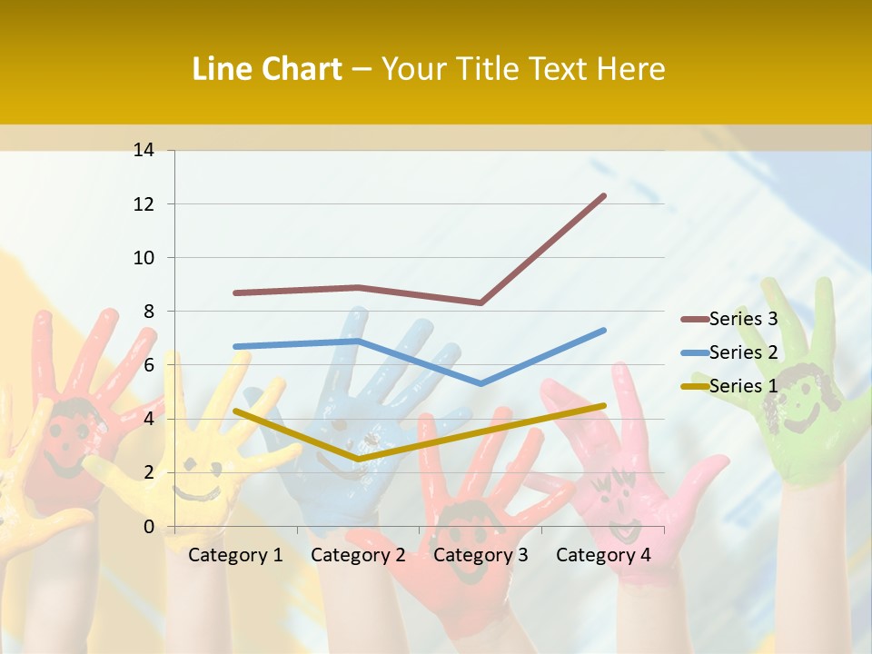 Rot Spiel Kind PowerPoint Template