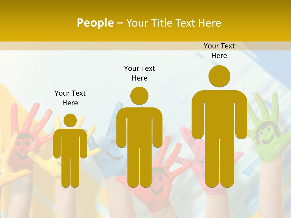 Rot Spiel Kind PowerPoint Template