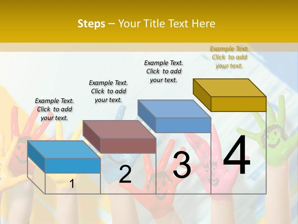 Rot Spiel Kind PowerPoint Template