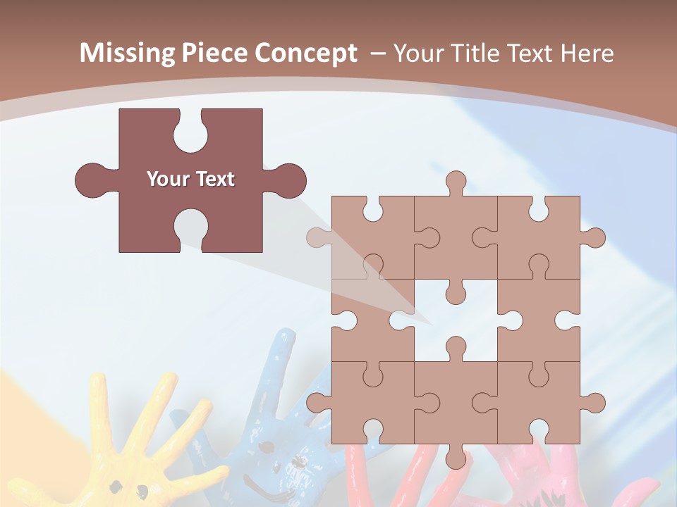 Spass Wand Baby PowerPoint Template