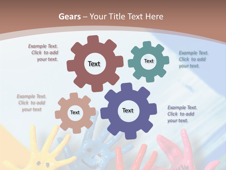 Spass Wand Baby PowerPoint Template