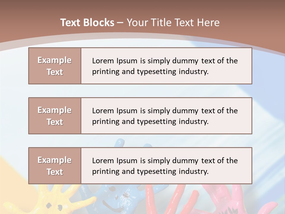 Spass Wand Baby PowerPoint Template