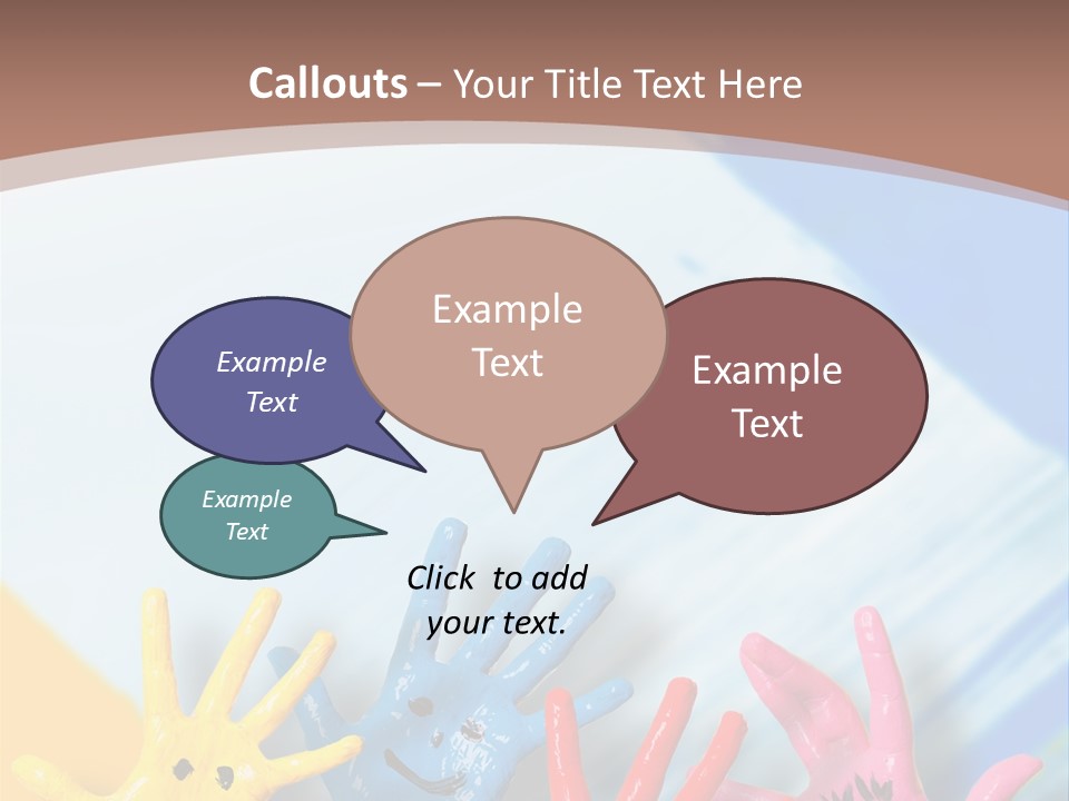 Spass Wand Baby PowerPoint Template