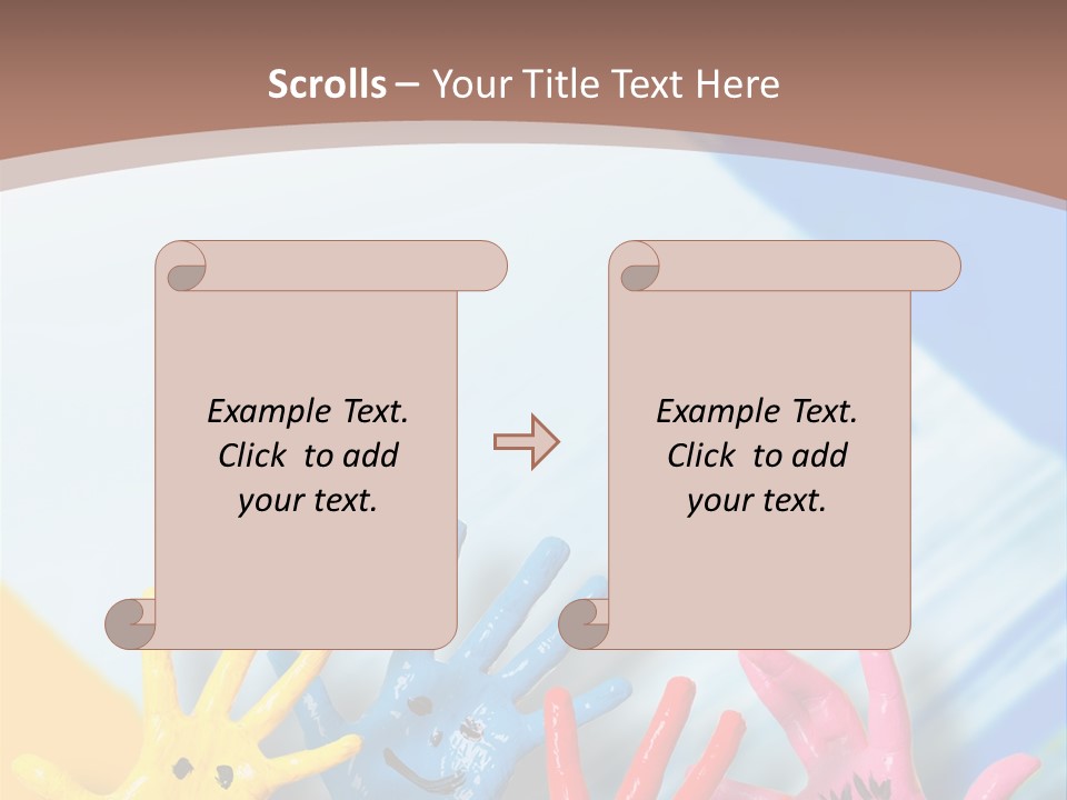 Spass Wand Baby PowerPoint Template