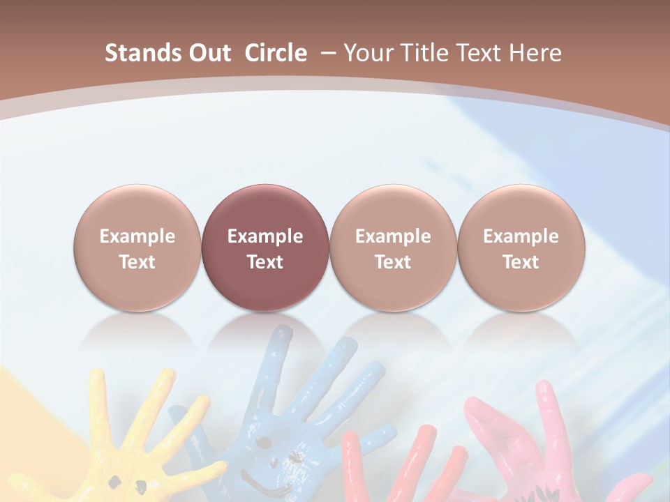 Spass Wand Baby PowerPoint Template