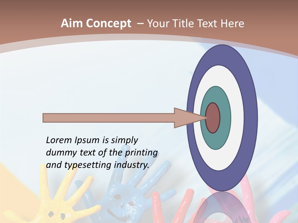 Spass Wand Baby PowerPoint Template