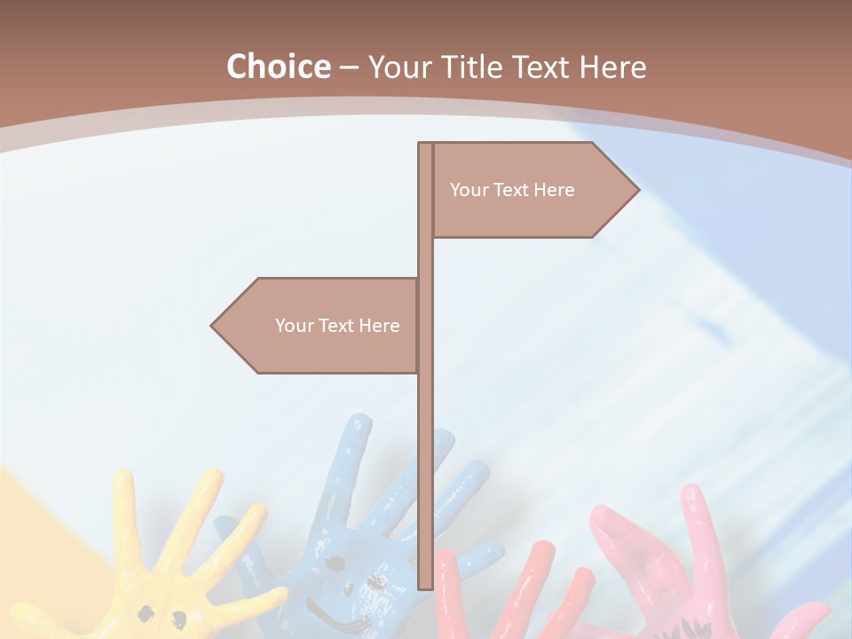 Spass Wand Baby PowerPoint Template