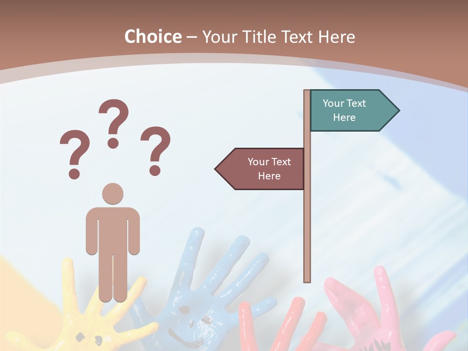 Spass Wand Baby PowerPoint Template